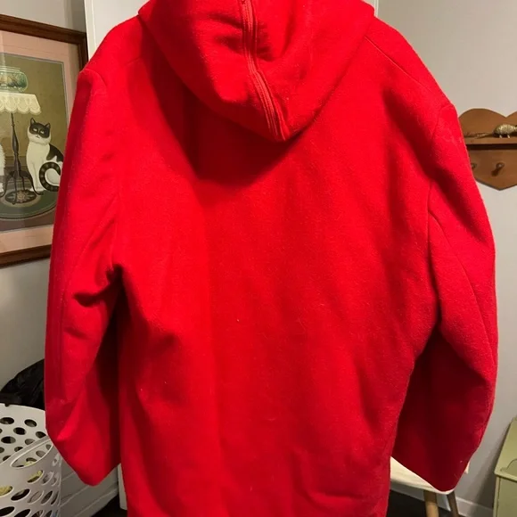 Beautiful red Woolrich winter coat - Picture 3 of 3